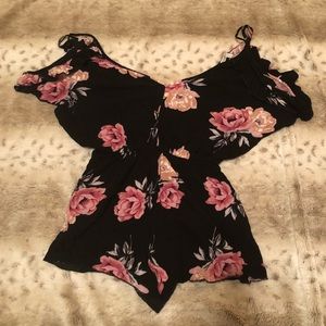 Like NWOT Charlotte Russe floral romper